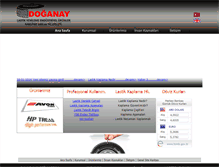 Tablet Screenshot of doganaylastik.com